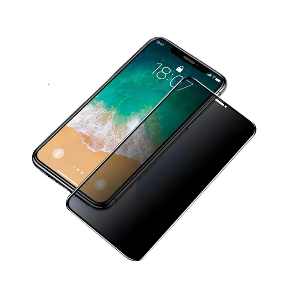 Повноекранне захисне скло антишпигун Antispy для iPhone XS Max / 11 Pro Max