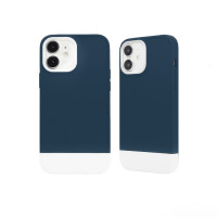 Протиударний силіконовий чохол 2in1 Matte на iPhone 11 синьо-білий Протиударний силіконовий чохол 2in1 Matte на iPhone 11 синьо-білий