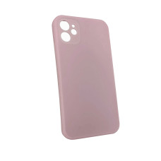 Силіконовий матовий чохол Soft Matte на iPhone 12 Рожевий