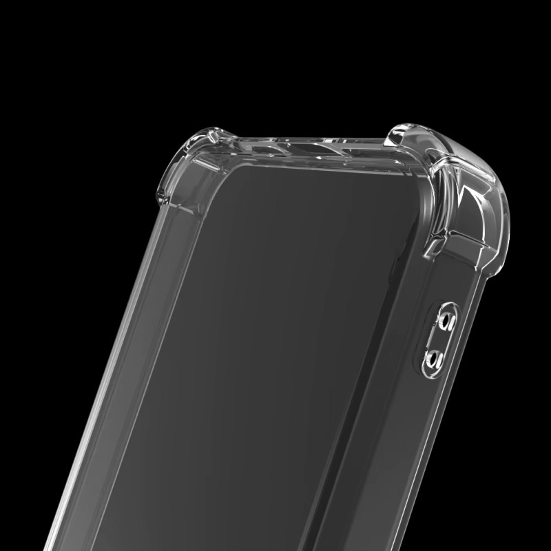 Прозорий ударостійкий силіконовий чохол для iPhone 16 Pro