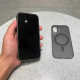 Чохол акриловий ультратонкий 0.8мм з підтримкою MagSafe матовий для iPhone 16 Pro Max чорний