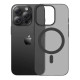Чохол акриловий ультратонкий 0.8мм з підтримкою MagSafe матовий для iPhone 16 Pro Max чорний