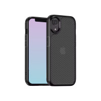 Протиударний чохол Carbon Black на iPhone XR