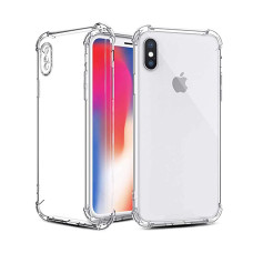 Прозорий ударостійкий силіконовий чохол для iPhone XsMax