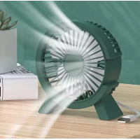 Міні настільний вентилятор USB (тихий, портативний, економ-варіант)