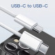 Кабель для швидкої зарядки LDNIO LC902C Type-C to Type-C 65W 2м