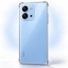 Прозорий ударостійкий силіконовий чохол для Xiaomi Redmi 15C