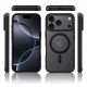 Протиударний матовий чохол MagSafe Soft-touch на iPhone 18 Pro Чорний