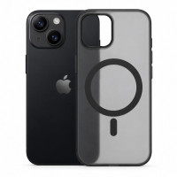 Чохол ультратонкий PC з підтримкою MagSafe для iPhone 13 (чорний матовий)