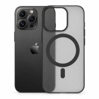 Чохол ультратонкий PC з підтримкою MagSafe для iPhone 13 Pro (чорний матовий)