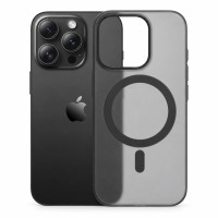 Чохол ультратонкий PC з підтримкою MagSafe для iPhone 14 Pro (чорний матовий)