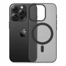 Чохол ультратонкий PC з підтримкою MagSafe для iPhone 14 Pro (чорний матовий)