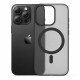 Чохол ультратонкий PC з підтримкою MagSafe для iPhone 14 Pro Max (чорний матовий)