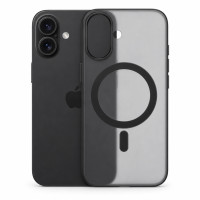 Чохол ультратонкий PC з підтримкою MagSafe для iPhone 17 (чорний матовий)