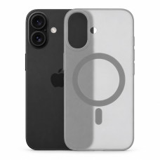 Чохол ультратонкий PC з підтримкою MagSafe для iPhone 17 (сірий матовий)
