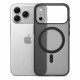 Чохол ультратонкий PC з підтримкою MagSafe для iPhone 17 Pro Max (чорний матовий)