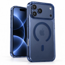 Топовий акриловий чохол MagSafe на iPhone 17 Pro Max Темно-синій