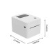 Термопринтер етикеток JP-CC480 4x6 для ТТН Нової Пошти Укрпошти Rozetka Delivery 