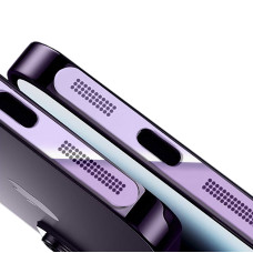 Захисна металева сітка від пилу та царапин для iPhone 12 / 12Pro / 12ProMax Purple