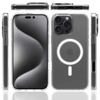 Протиударний прозорий чохол MagSafe на iPhone 16 Pro