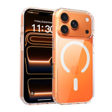 Протиударний прозорий чохол MagSafe на iPhone 17 Pro Max